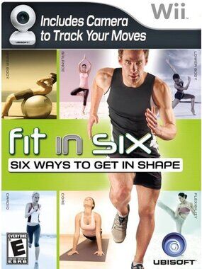 Camera Bundle for Nintendo Wii - Get Fit in Six with Fun Workouts!